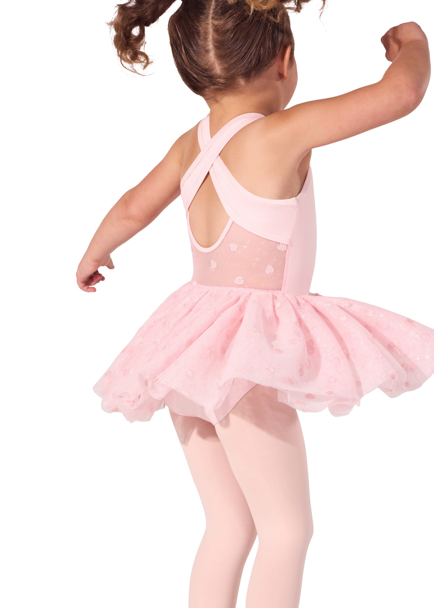 Heart Shine Dress Pink lifestyle view