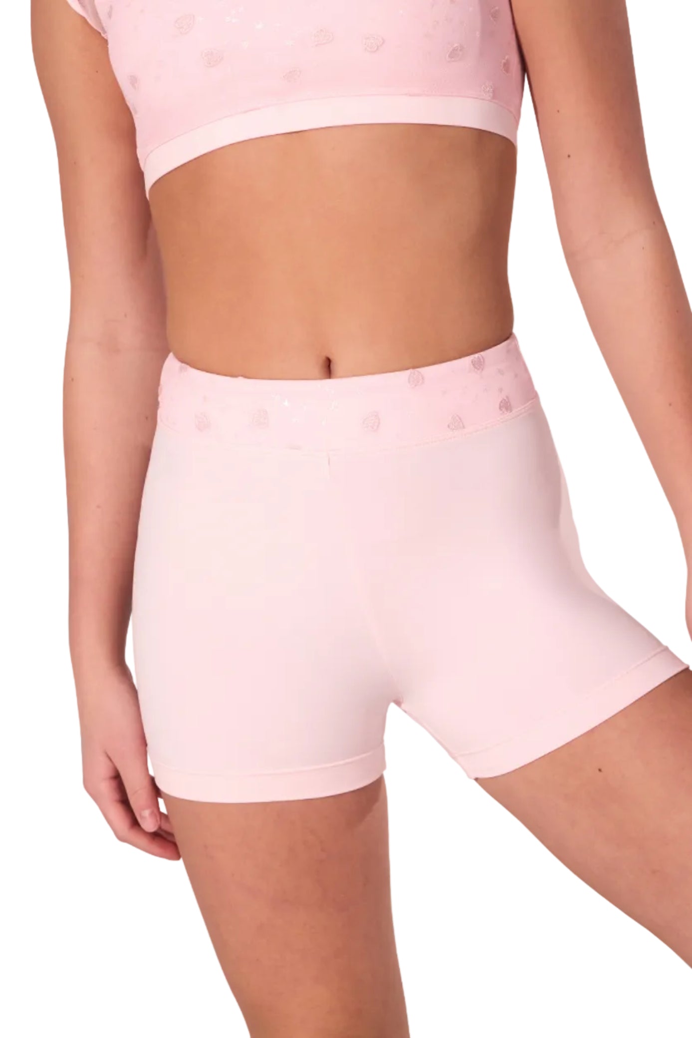 Sweet Hearts Short Pink front view