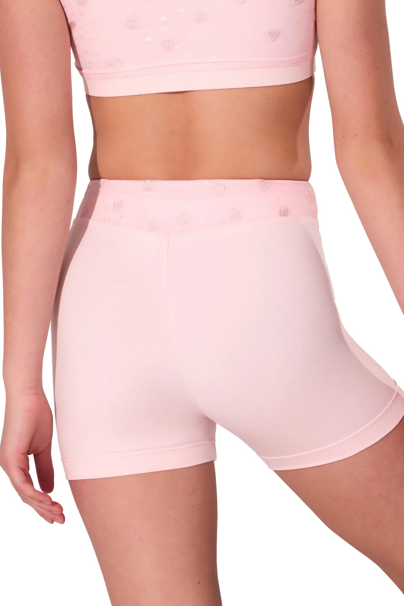 Sweet Hearts Short Pink back view