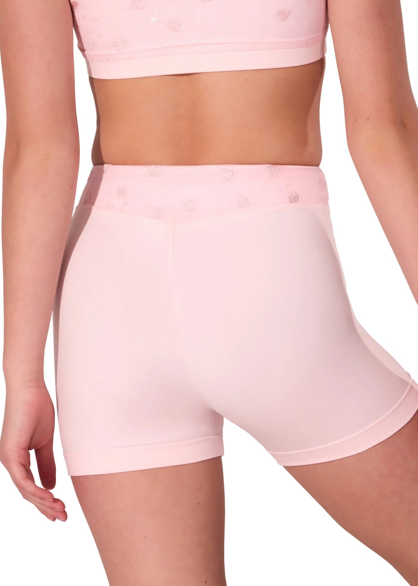 Sweet Hearts Short Pink back view