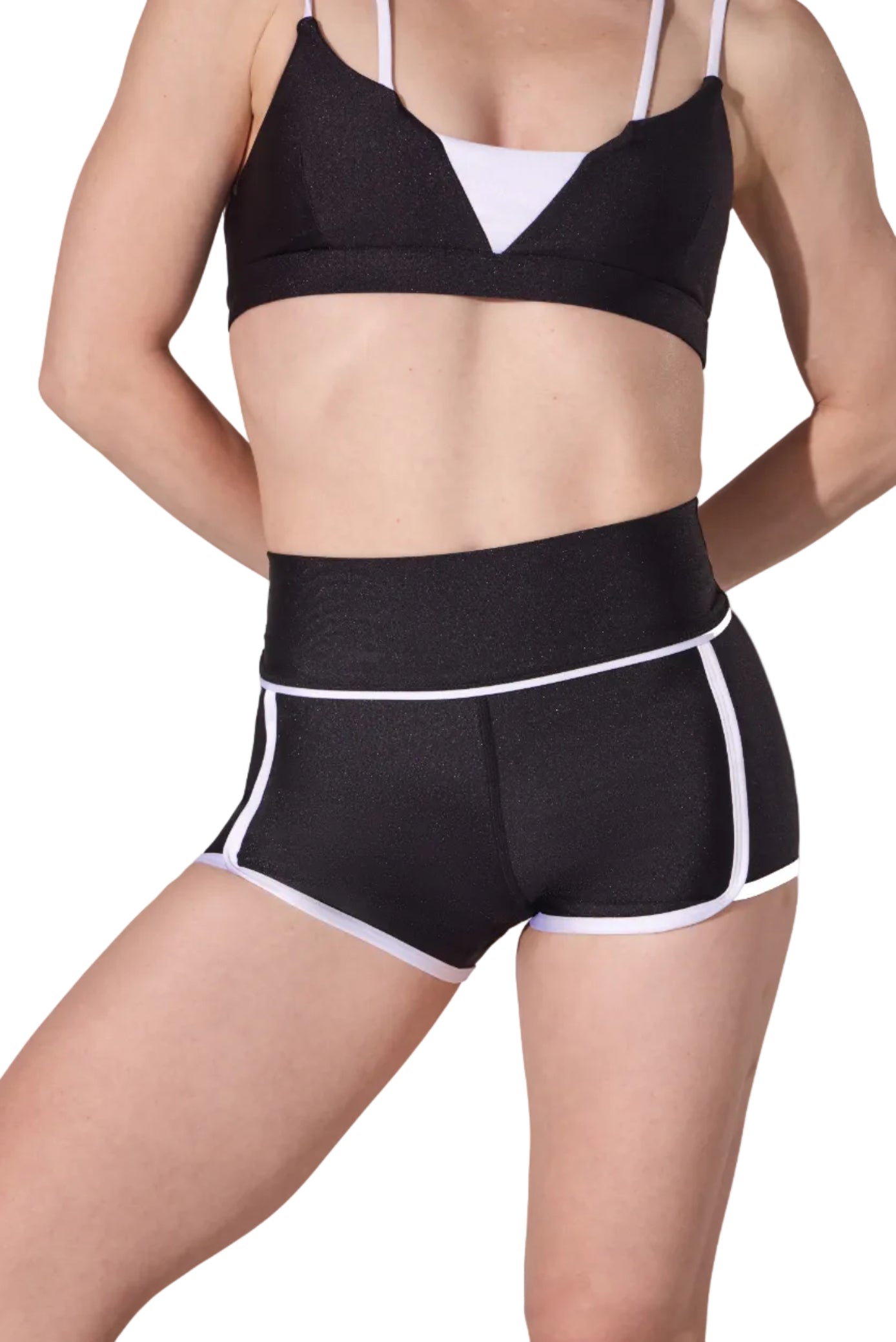 Skayla Short Black front view