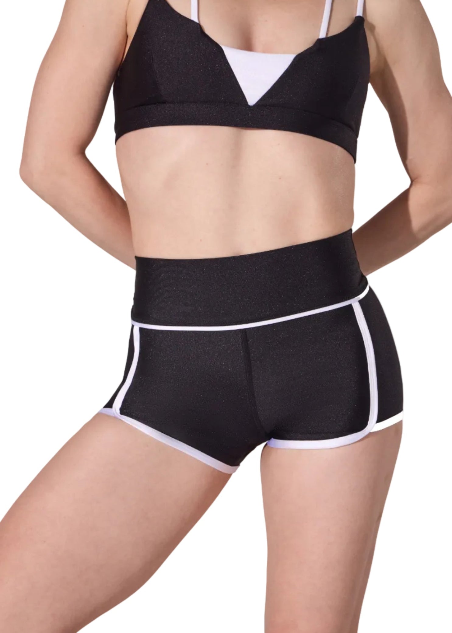 Skayla Short Black front view
