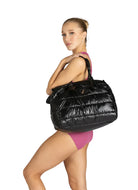 The Puffer Bag – B24502 black in-use