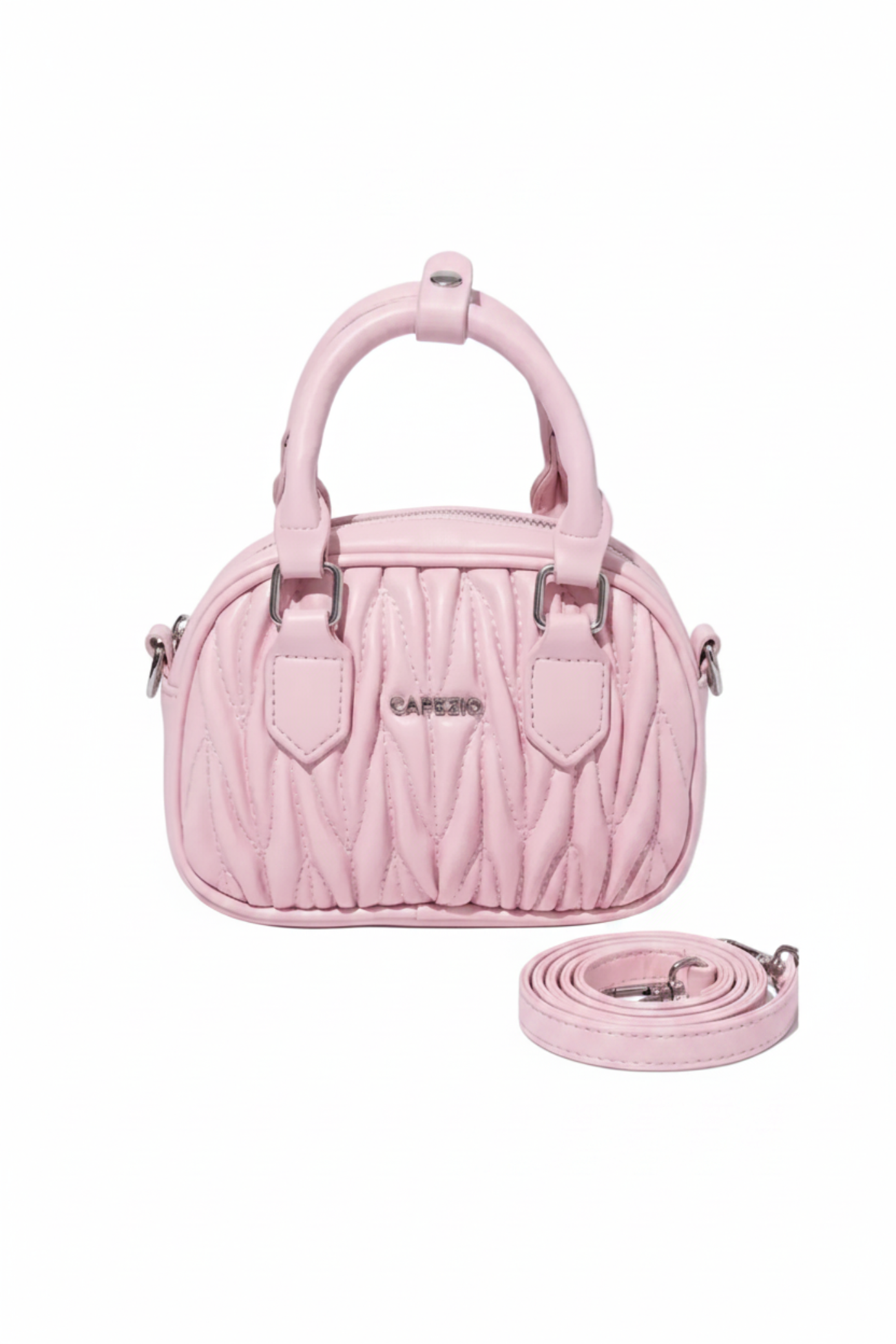 Fairy Princess Mini Crossbody Bag Pink front view