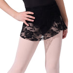 Fairy Lace Skirt Black front view