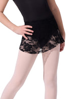 Fairy Lace Skirt Black front view