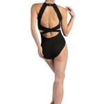 Fallon Leotard Black back view