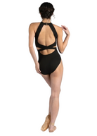 Fallon Leotard Black back view