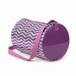 Fantasy Barrel Bag Purple front side view
