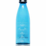 First Through Fifth Water Bottle Aqua front view