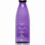 First Through Fifth Water Bottle Purple front view
