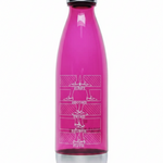 First Through Fifth Water Bottle Fuchsia front view