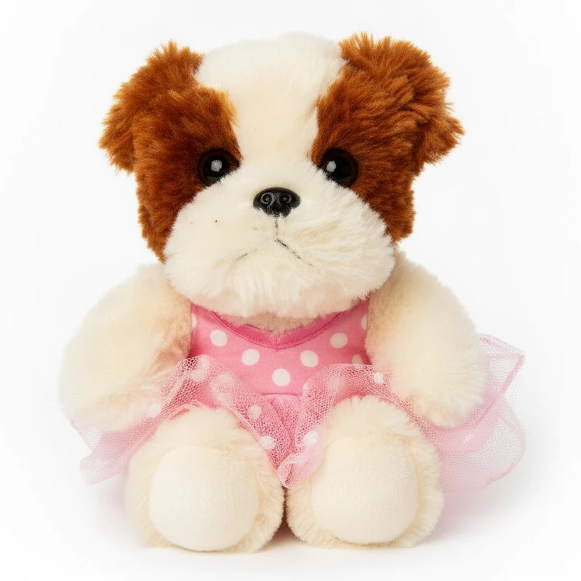 Fluffly Bulldog Multicolor front view
