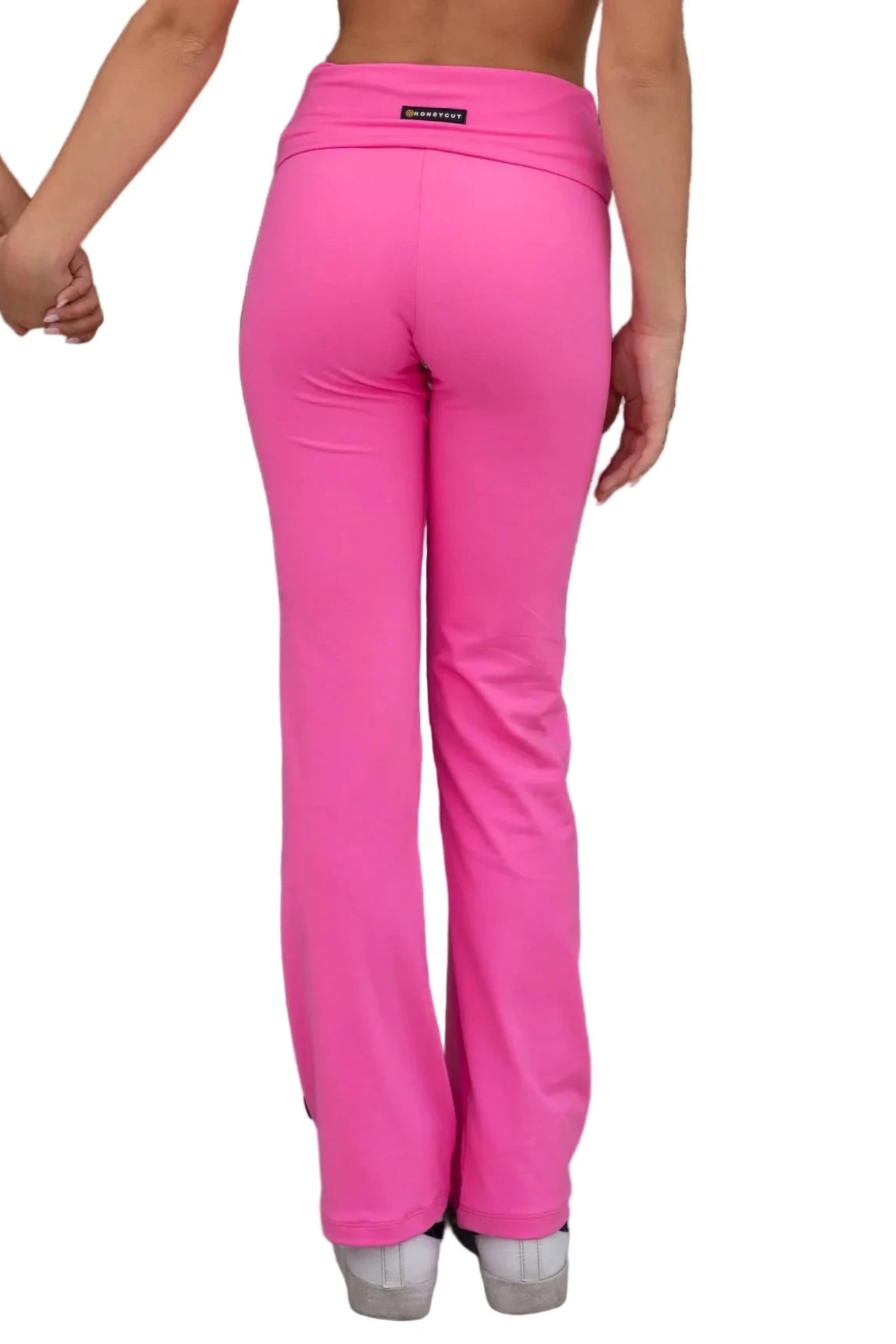 Fold Over Pant Bubblegum back view
