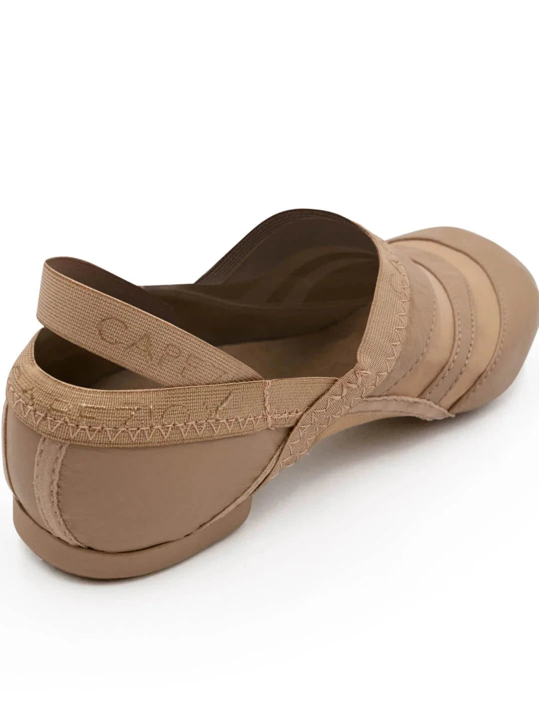 Freeform Jazz Shoe Caramel back view