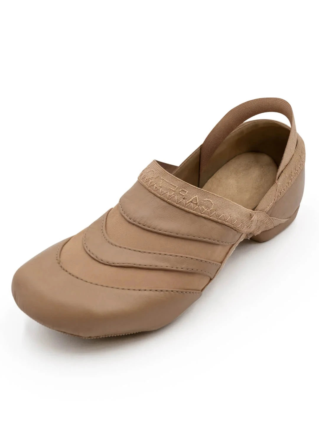 Freeform Jazz Shoe Caramel front view