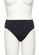 Full Seat Dance Brief Black front view