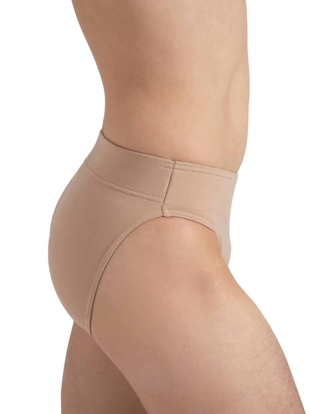 Full Seat Dance Brief Nude side view