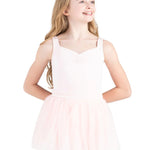 Genevieve Dress Pink front view