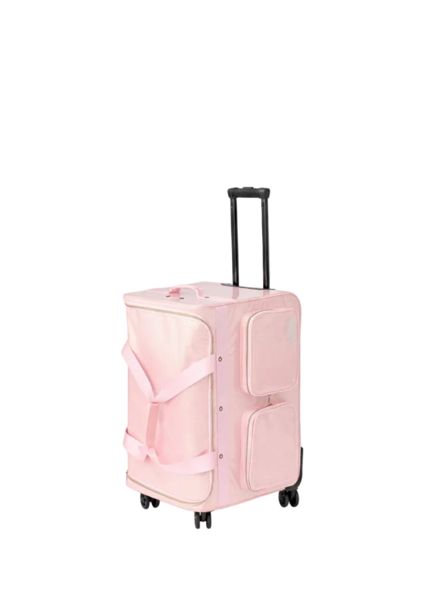Halo Built-In Bag (Medium) Pink angled front view