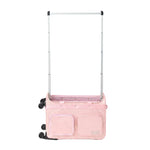 Halo Built-In Bag (Medium) Pink fully extended rack view