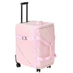 Halo Built-In Bag (Medium) Pink side travel view