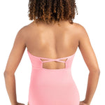 Camisole Halter Leotard Flamingo back view 