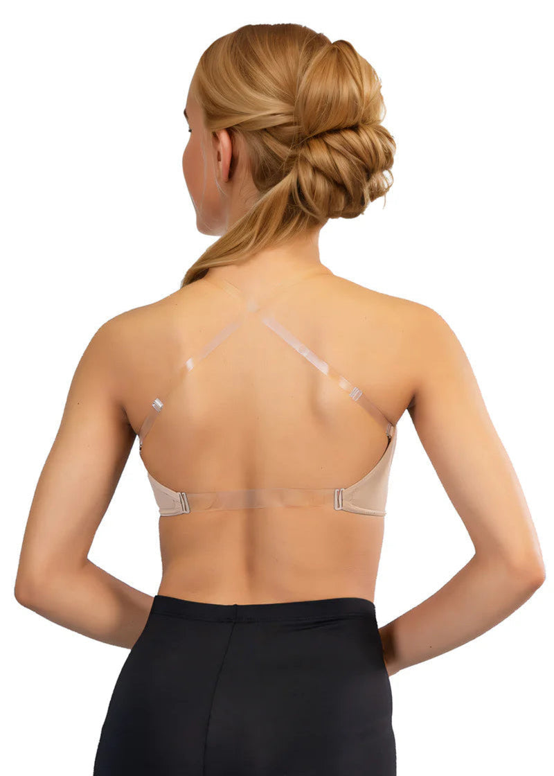 Halter Tank Bra Nude back view