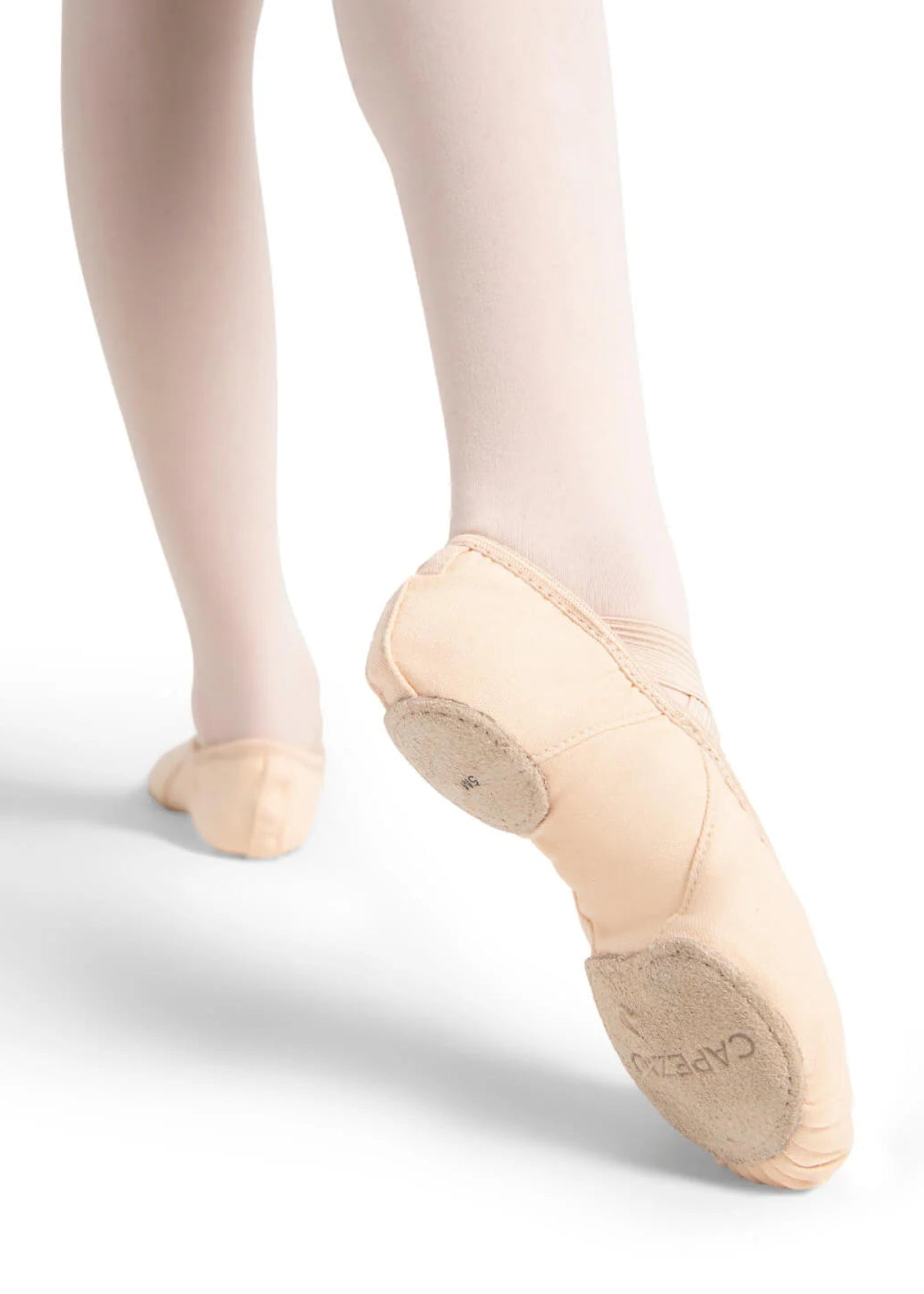 Hanami Canvas Ballet Shoe Light Pink bottom vieww