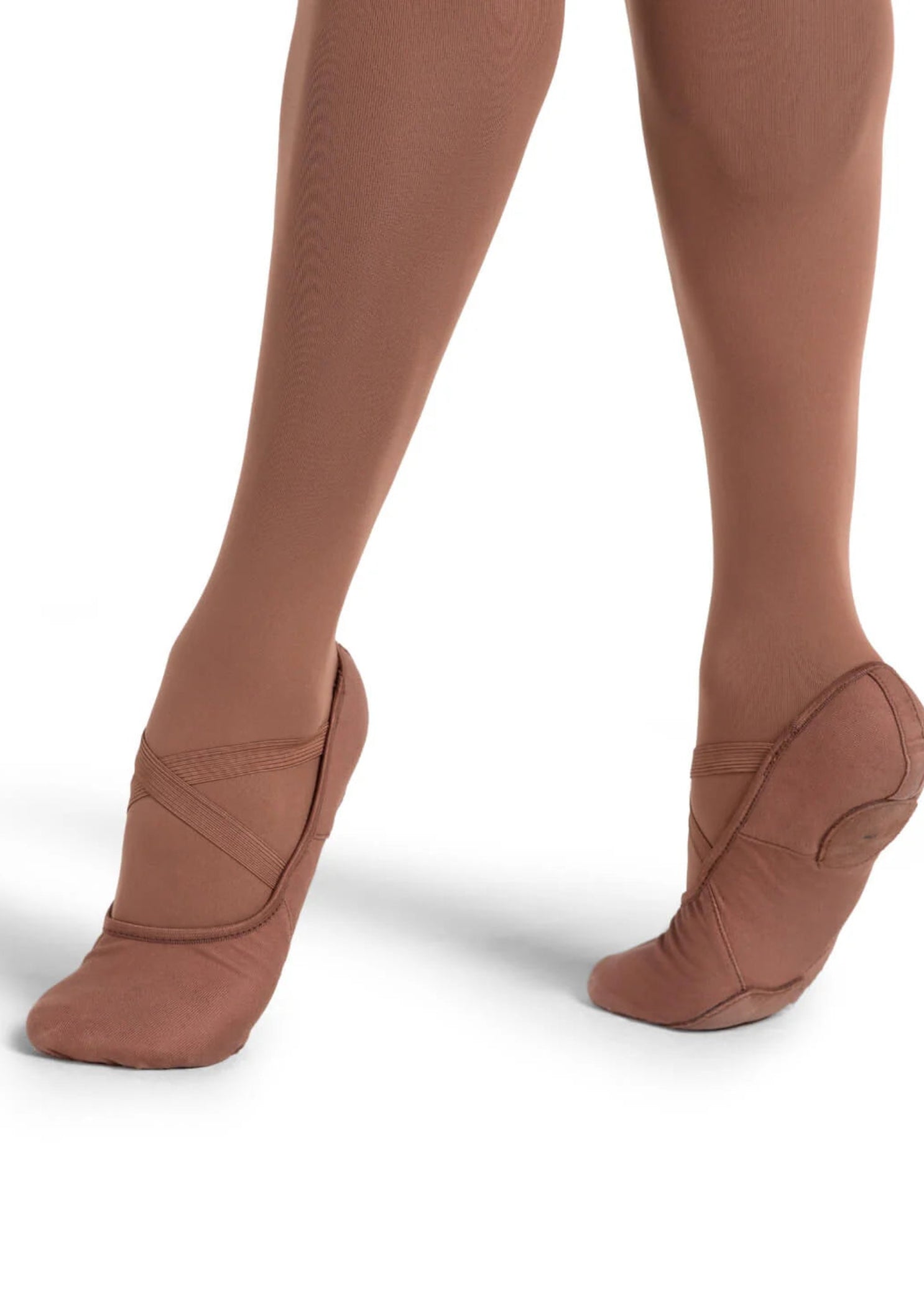 Hanami Canvas Ballet Shoe Mocha front view
