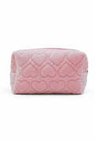 Heart Pouch Pink back view