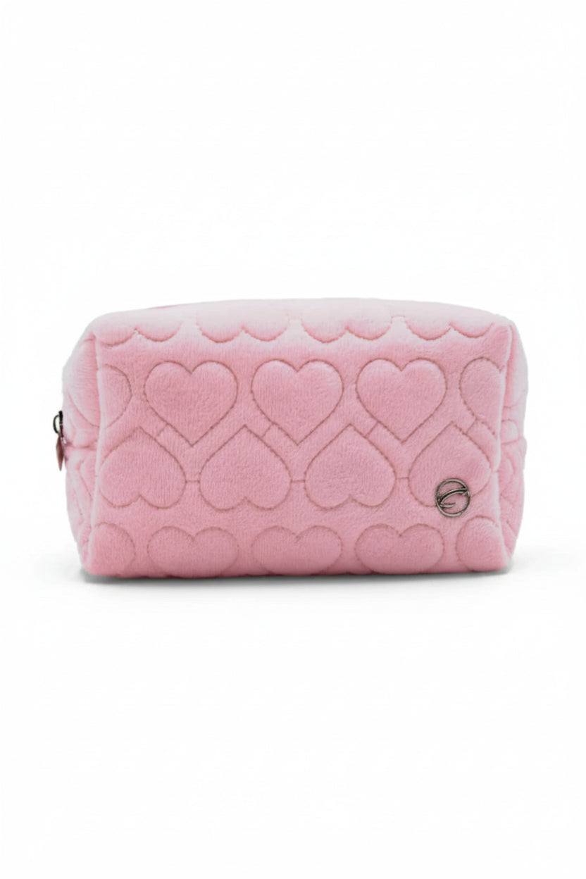 Heart Pouch Pink front vie