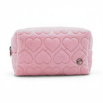 Heart Pouch Pink front view