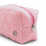 Heart Pouch Pink front view