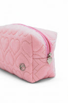 Heart Pouch Pink front view