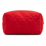 Heart Pouch Red back view