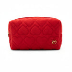 Heart Pouch Red front view