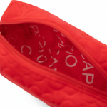 Heart Pouch Red interior view