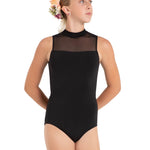 Hyacinth Leotard Black front view