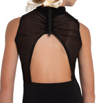 Hyacinth Leotard Black back view