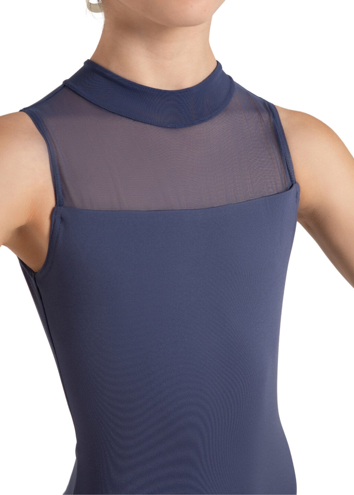 Hyacinth Leotard Crown Blue front view