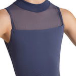 Hyacinth Leotard Crown Blue front view