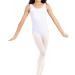 Eloise Leotard White front view 