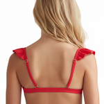 Ireland Bralette Red back view