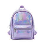Iridescent Ballerina Backpack Lilac front view