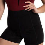 Isabella Boy Short Black front view
