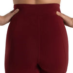 Isabella Boy Short Cabernet back view