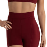 Isabella Boy Short Cabernet front view