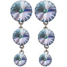 Graduated Drop Earrings Lt. Vitrail