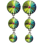 Graduated Drop Earrings vitrail